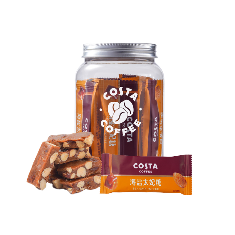 COSTA咖世家海盐太妃糖98g罐装