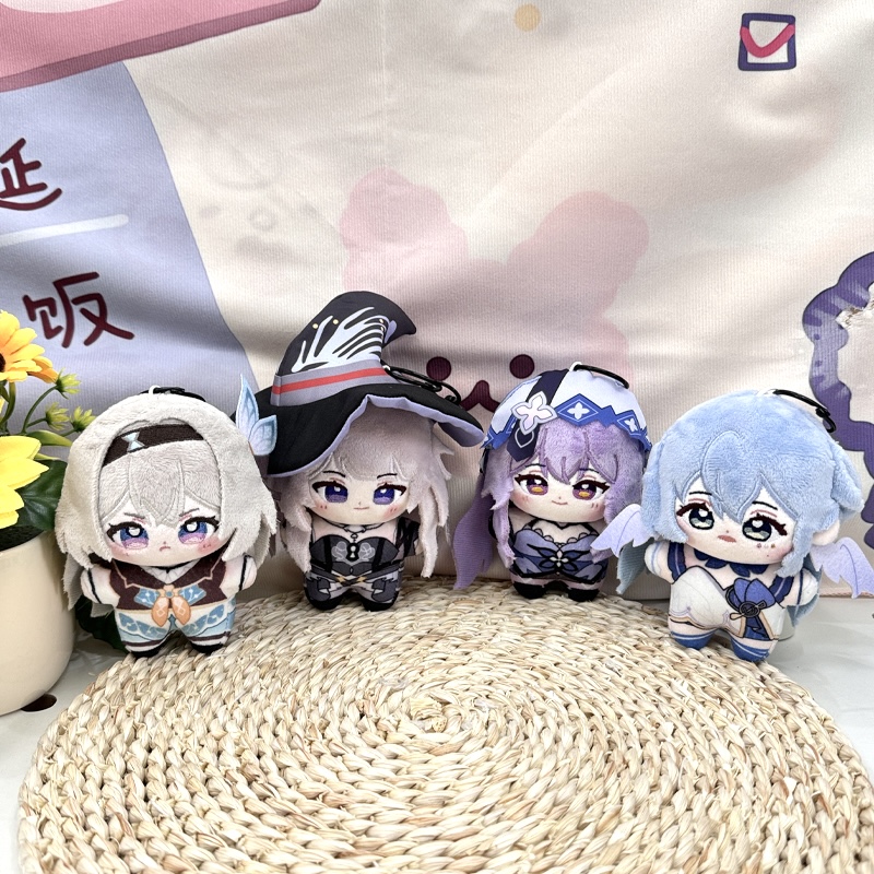 崩坏星穹铁道大黑塔流萤知更鸟海星体棉花娃娃毛绒公仔玩偶挂件