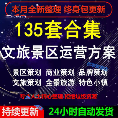 文旅景区景点项目旅游产业运营推广传播PPT规划营销策划方案
