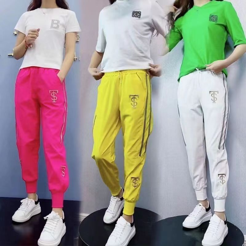 高腰防蚊速干裤百搭显瘦速干