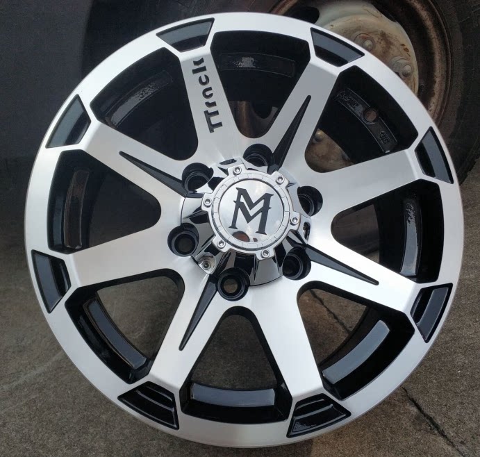 16寸帕杰罗V73辉翼FJ酷路泽哈弗H5哈弗H3改装轮毂越野轮毂