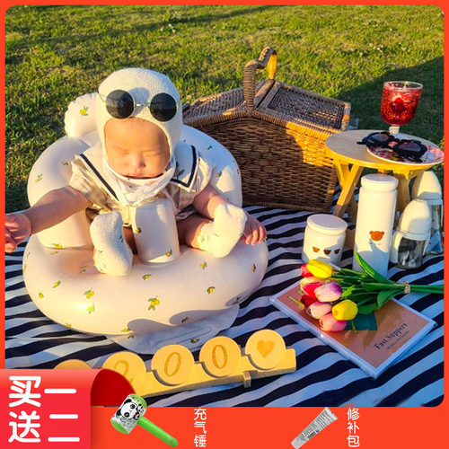 学坐椅婴儿训练宝宝神器充气沙发