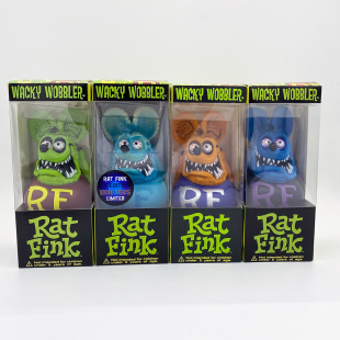 FUNKO美系fink老鼠芬克修车工具摇摆件肥鼠手办模型老鼠玩具礼物