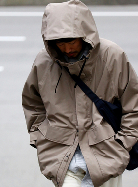 自产 X 23SS nanamica 2L cruiser户外机能巡洋舰压胶防水冲锋衣