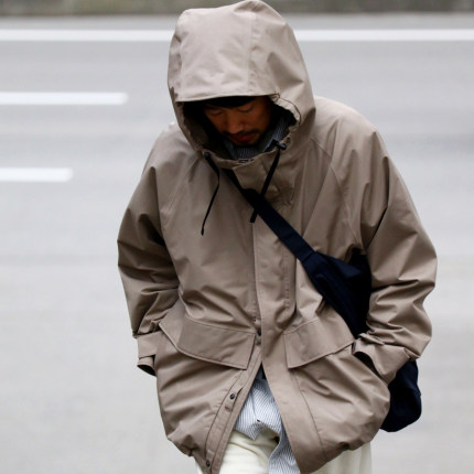 自产 X 23SS nanamica 2L cruiser户外机能巡洋舰压胶防水冲锋衣