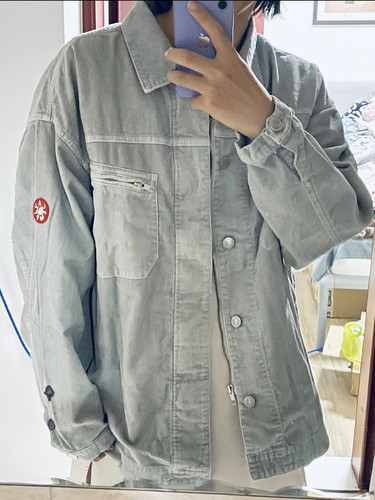 自主自产x CAV EMPT OVERDYE CORD ZIP JACKET灯芯绒夹克复古水洗