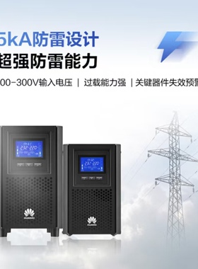华为UPS不间断电源UPS2000-A-1KTTL（1KVA/800W在线塔式长效主机