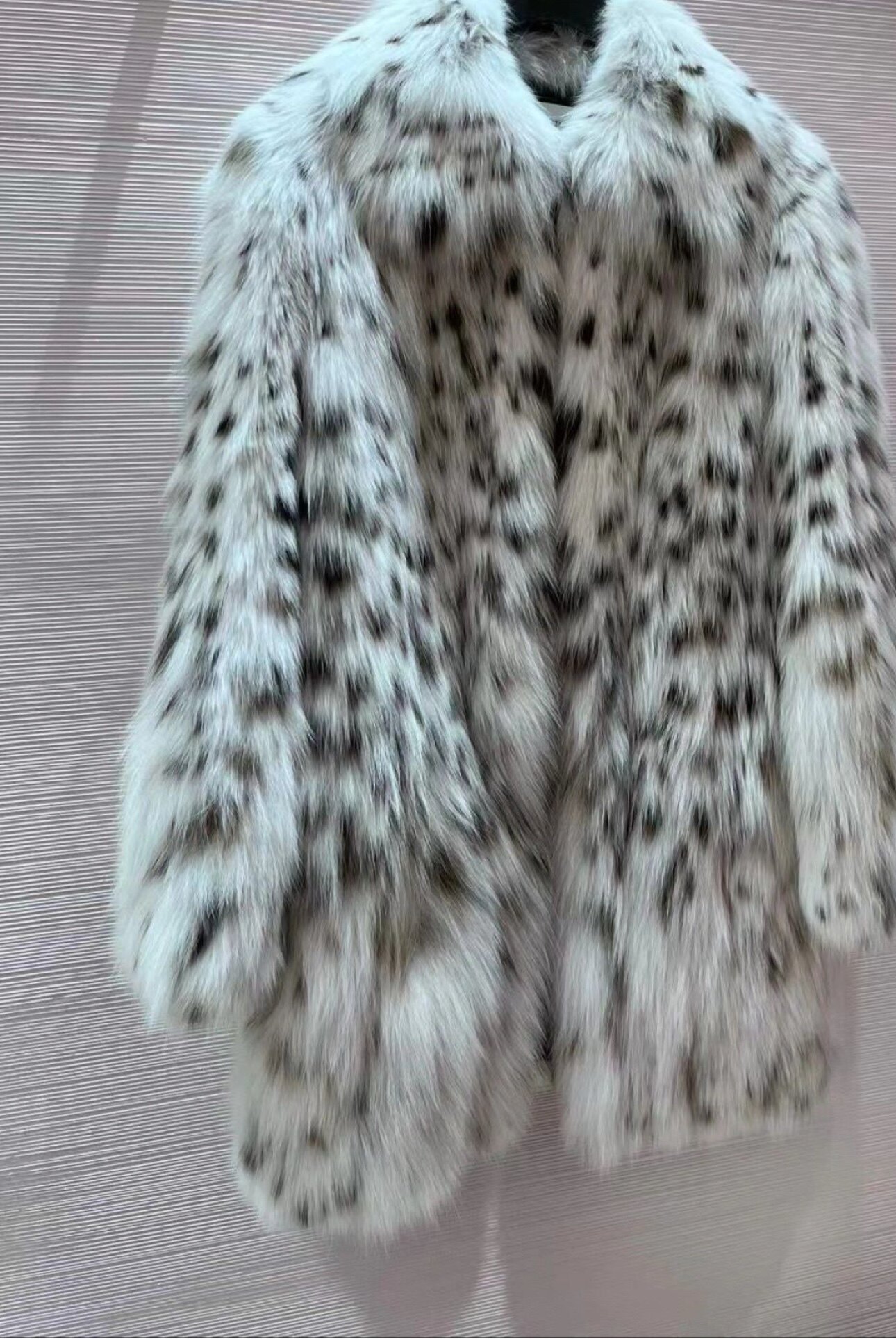 D家山猫皮草外套 下单不退不换