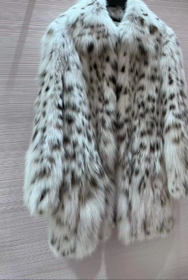 D家山猫皮草外套 下单不退不换