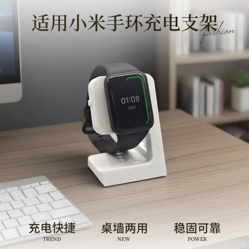 适用小米于手环109pro充电支架