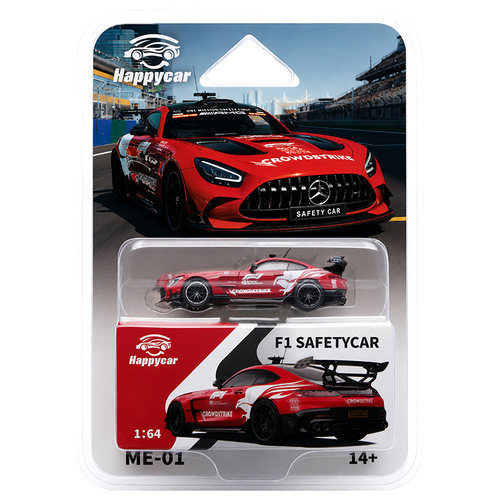 AMGGT红色安全车F1合金车模