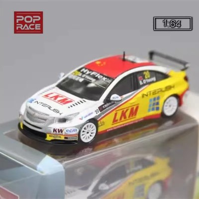 PopRace 164房车赛车模型2012澳门WTCC科鲁兹Cruze适用于雪佛兰