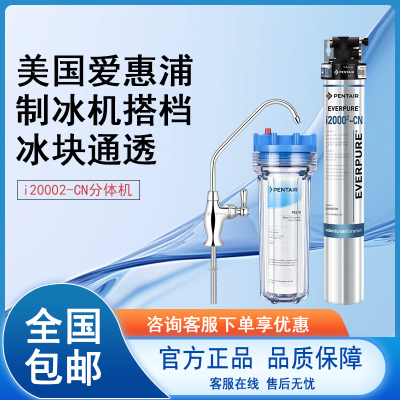 美国爱惠浦Insurice 1-I20002直饮厨房净水机滤水机咖啡机制冰机