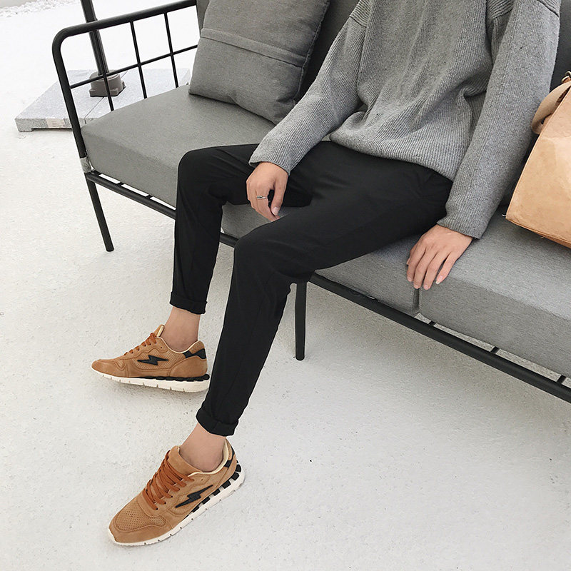 Hong Kong Wind 2019 Special Batch Pants Korean Version Fashionable Boy's Leisure Pants and Boy's Shoe Pants