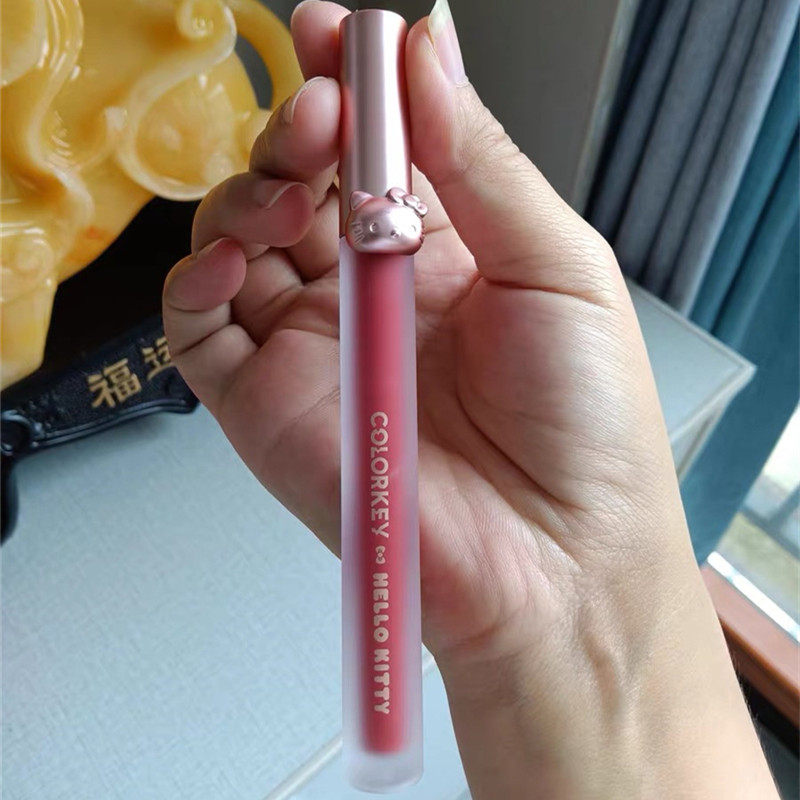 colorkey珂拉琪HelloKitty空气唇釉丝绒哑光镜面口红唇彩平价女唇