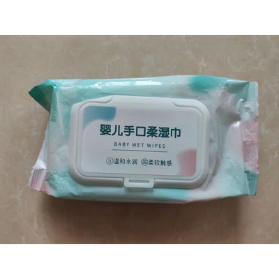 奥朵婴儿手口柔湿巾新生儿大包手口加厚宝宝湿纸巾带盖抽取式湿巾