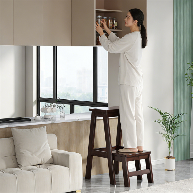 梯凳两用家用可折叠梯子多功能椅子凳室内爬梯厨房登高稳步凳子竹,住宅家具,梯凳,淘宝优惠券,粉丝福利购,淘宝优惠卷