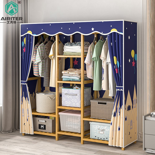 简约现代经济型出租房用女生衣柜