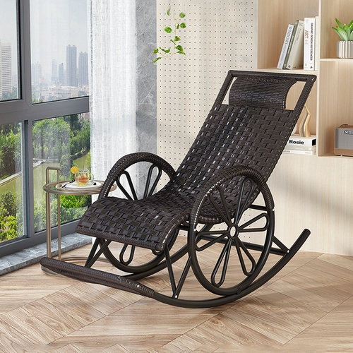 Качалка кресло -стул стул для взрослых обеденный перерыв на балконе домашние пользователи за пределами повседневного кресла