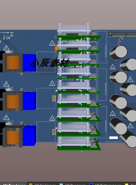11KW双向三相三电平ANPC逆变器开发设计方案ccs源代码ad原理图pcb