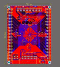 STM32F103ZET6最小系统板原理图+PCB文件显示屏接口兼容正点原子