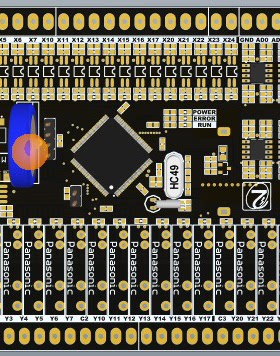 国产PLC方案Fx3U源码V8 STM32仿三菱PLC方案 ,PCB原理图源码