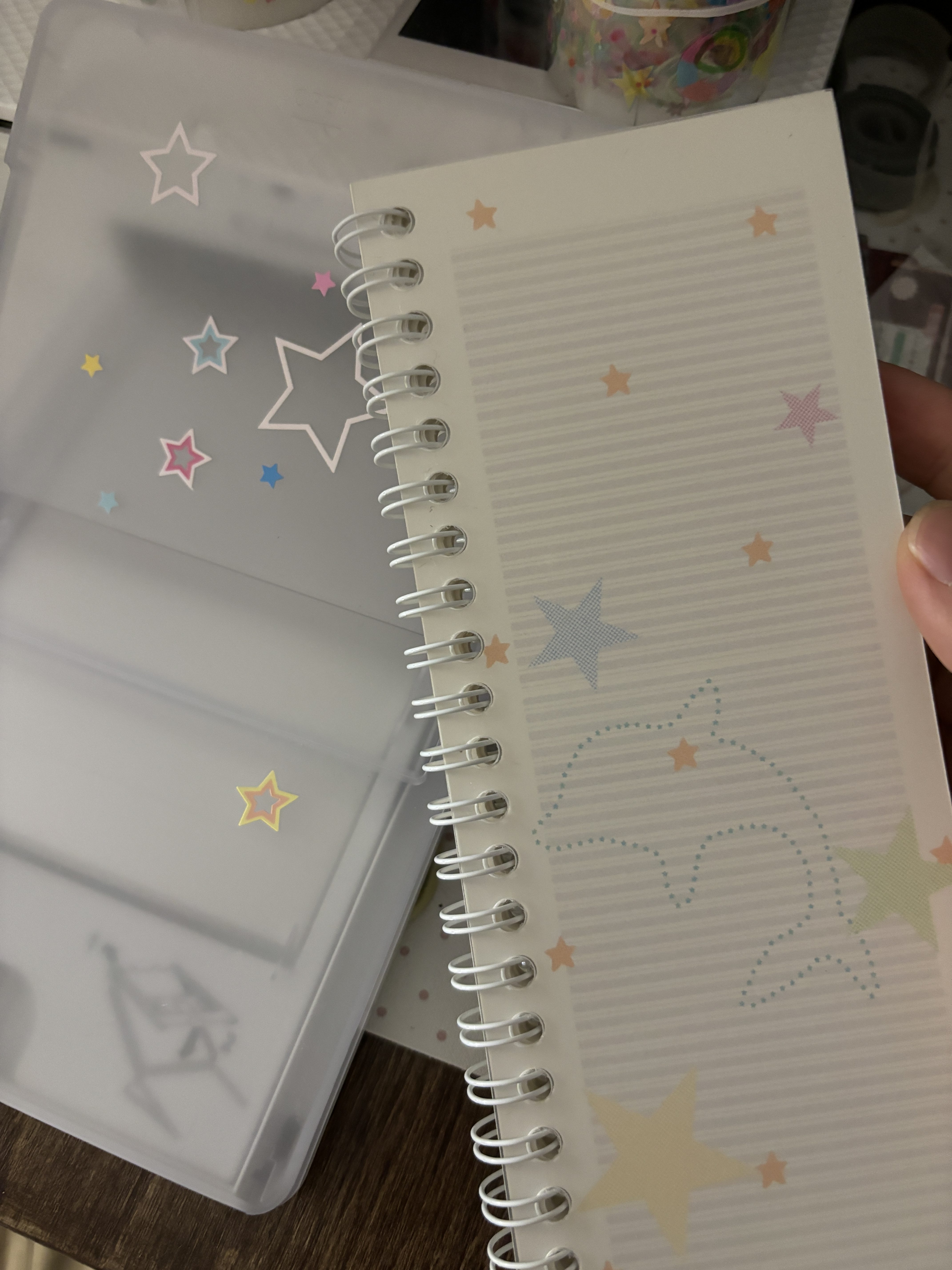 【双面离型纸本】原创长条离型本星星咕咕万物手帐胶带贴纸收纳