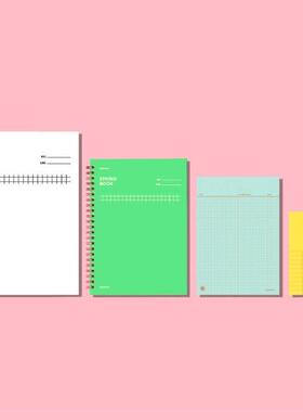 motemote迷你系列笔记本线圈拍纸记事便签本 Mini Note（3款选）