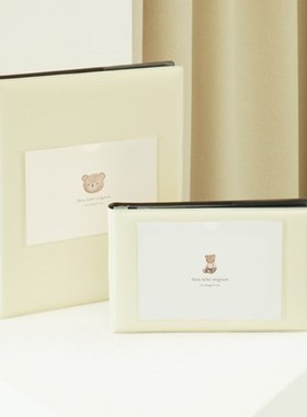 Theres大号孕期宝宝B超照片自由摆放粘贴式相册 bebe mignon L