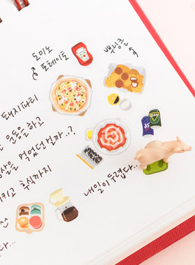 小清新by.fulldesign家用品日记手账伴侣多功能装饰贴纸at home