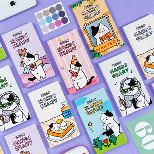 Ardium2026年猫咪便携手拿日记本 HANDI DIARY(6款选)