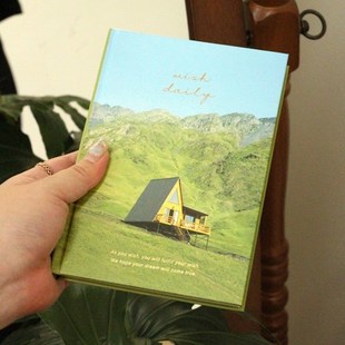 日韩新款DASH AND DOT每日愿望万年笔记日记本 wish daily v.2