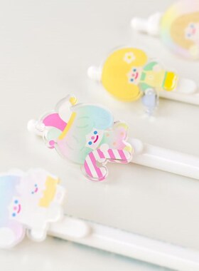 RICO快乐日常1mm黑色圆珠笔 HAPPY DAILY SOFT PEN 单支（16选）