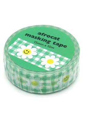 afrocat可爱娃娃美纹纸质胶带 15mm masking tape（8款选）