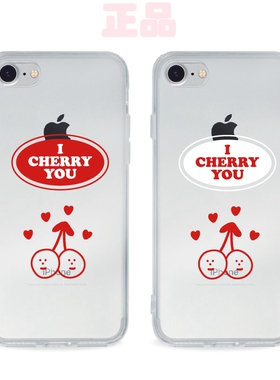 malling适用于booth iPhone XS MAX 手机壳保护套 一对樱桃