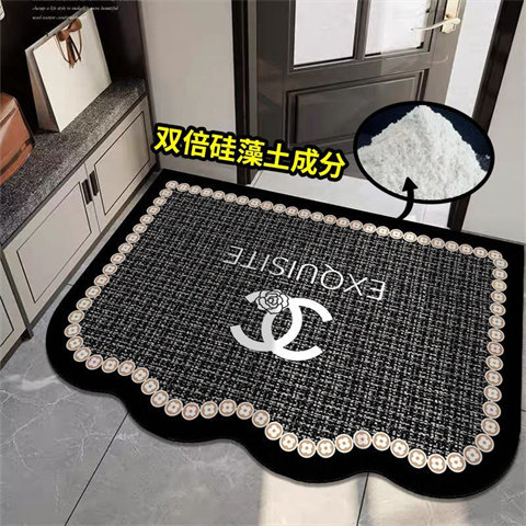 硅藻泥轻奢卫生间脚垫门垫