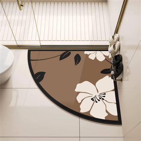 中古风卫生间吸水地垫