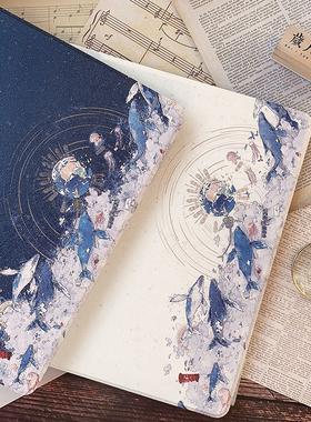 【万物寂静成谜】原创设计2022iPad保护壳Air5pro11/10.9皮套10.2保护套