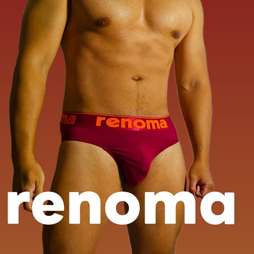 renoma 弹性包裹U突男士内裤性感三角内裤运动内裤 冰丝内裤