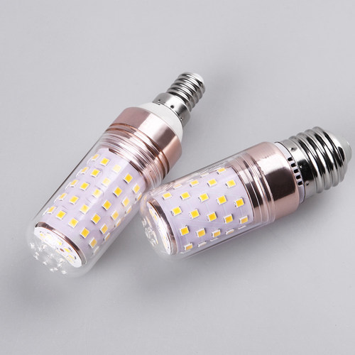 led灯泡超亮8瓦12瓦灯泡15瓦LED灯泡e27 e14螺口家用4000K暖白