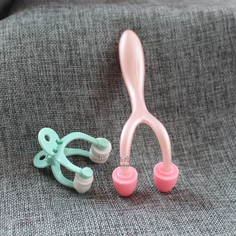 达贺美鼻器鼻部按摩器按摩夹滚轮按摩器美鼻夹挺鼻器鼻子