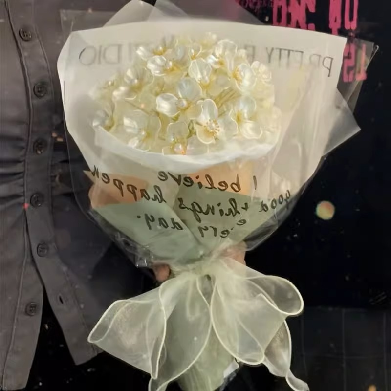 手工diy玫瑰花花束送女朋友礼物