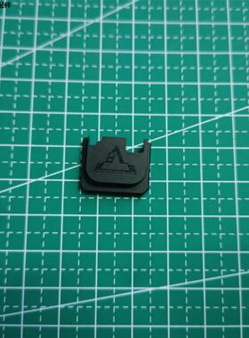 忽必烈P1g17后盖轻量化CNCg34飞机座金属后盖凹刻字ki军规tti后盖