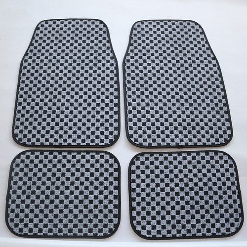 通用汽车脚垫绒面车垫地毯地垫四季车用品防滑防水丝圈纯色包邮