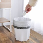 加厚垃圾袋家用手提大号一次性束口抽绳塑料袋厨房厕所耐用垃圾袋