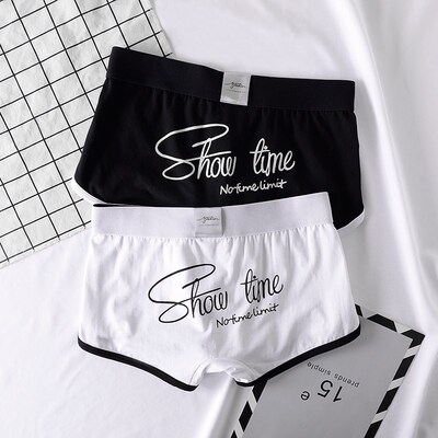 青年印花男士内裤韩版潮流透气