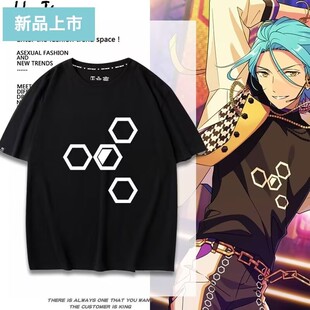 偶像梦幻祭2周边椎名丹希cos衣服队长天城燐音樱河琥珀短袖T恤