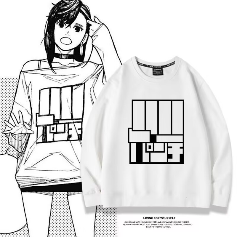 舒适面料卡通动漫宽松卫衣