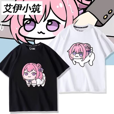 舒适面料卡通动漫宽松短袖