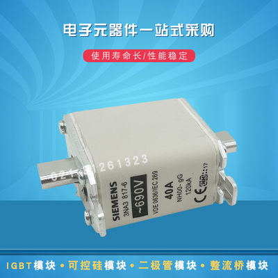 3NA3252-2C 3NA3260-2C 3NA3254-2C全新原装快速熔断器
